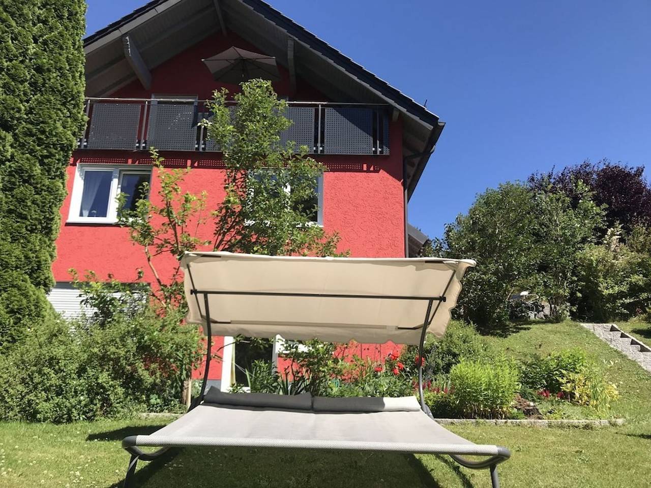 Long 4 stars with balcony in Schauenstein, Landkreis Hof