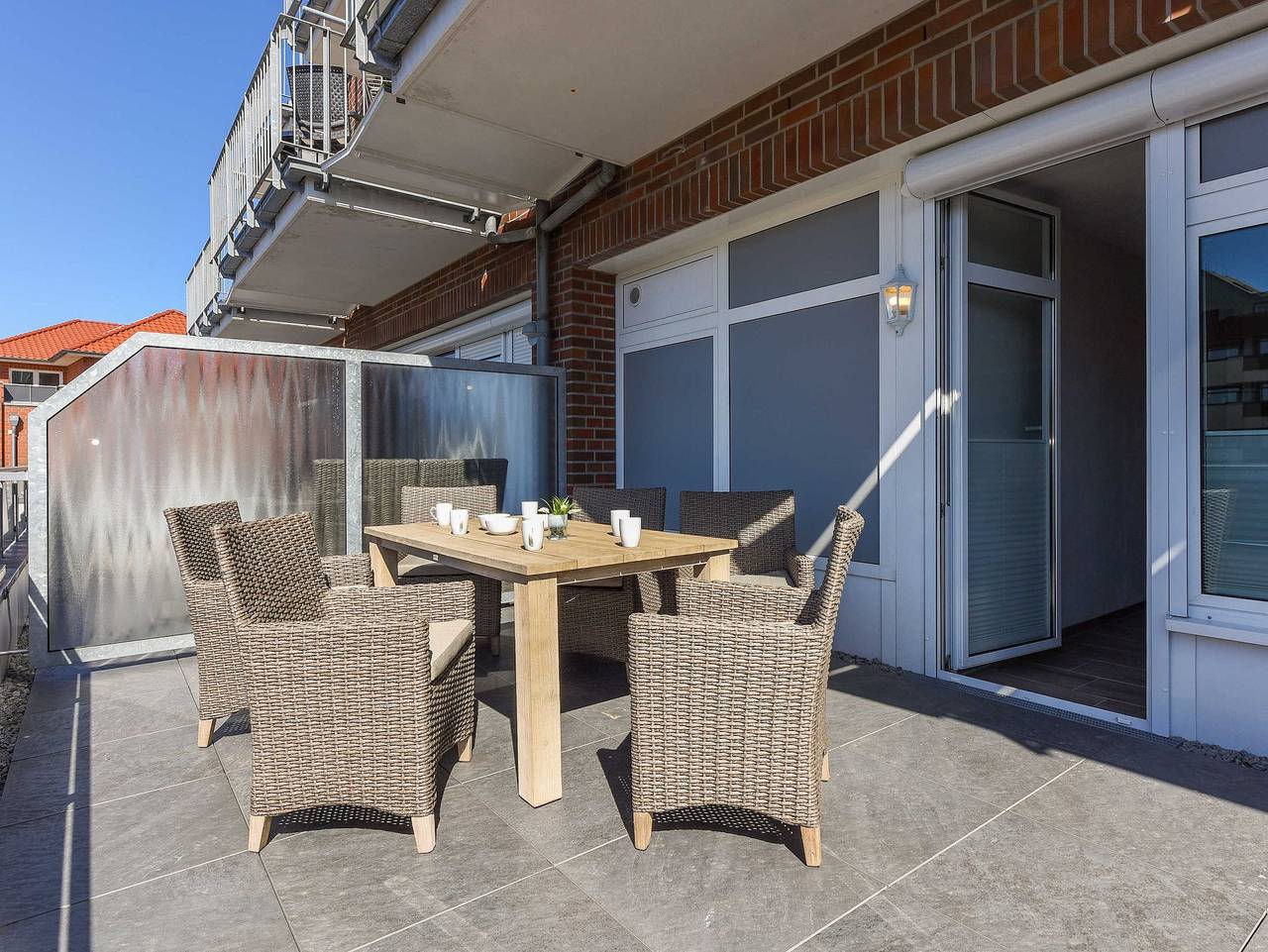Passagendeck Nordseegartenpark - Ferienwohnung Baltrum in Bensersiel, Esens