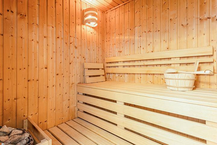 Maison de vacances pour 6 personnes avec sauna in Strand Baabe, Baabe