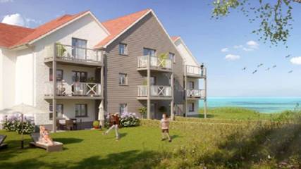 Location de vacances pour 4 personnes, avec balcon à Équihen-Plage