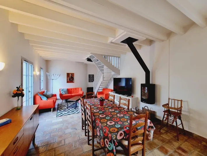 Casa de vacaciones para 7 personas, con jardín - 1