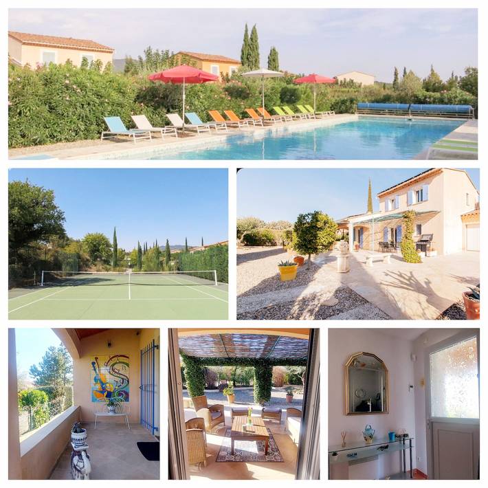 Gîte pour 8 personnes, avec Piscine à Aups - 2