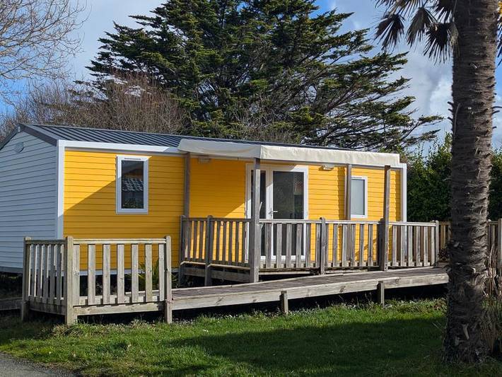 Camping de Lanven - Mobilheim 4 personen - Caraibes Pmr Life in Plomeur, Côte de Cornouaille