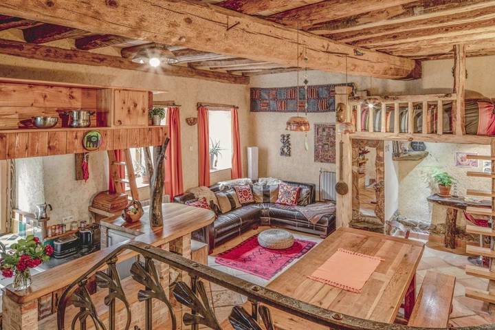 Location de vacances pour 6 personnes, avec Balcon et Terrasse ainsi que Jardin et Vue à Ascou