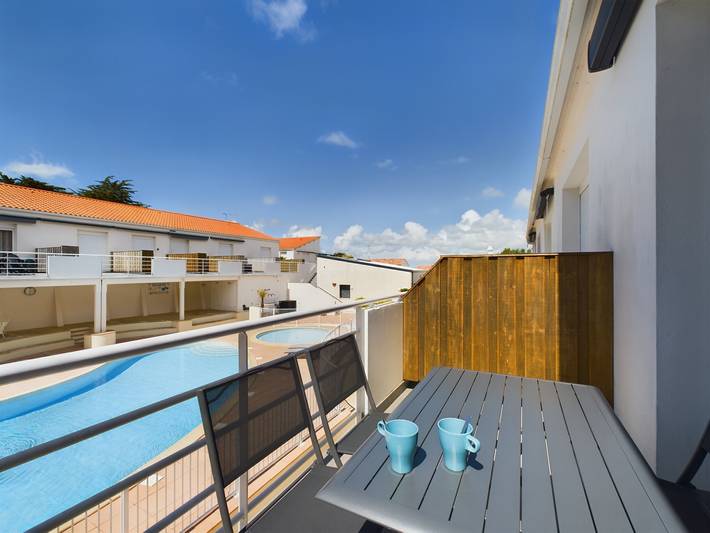 Appartement de vacances pour 4 personnes, avec terrasse à Saint-Jean-de-Monts