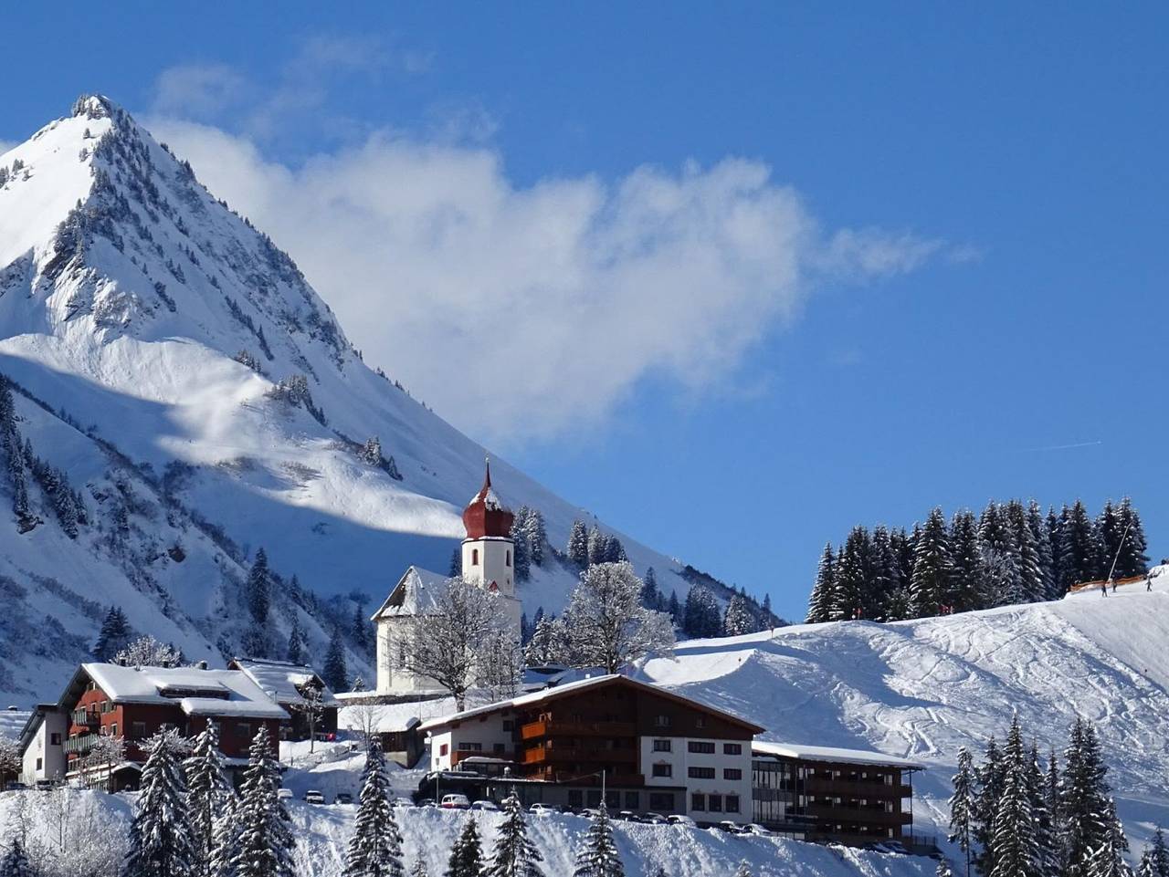Ganze Ferienwohnung, Pension Edelweiss Bischof Kg - Familienzimmer in Damüls, Bregenzerwald