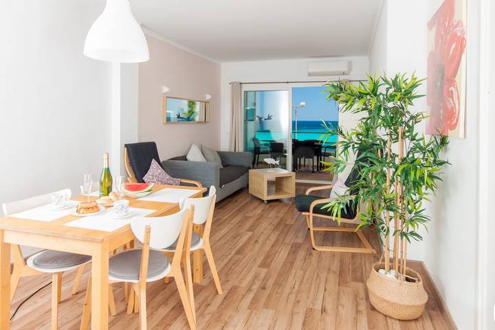 Ganze Wohnung, Ferienwohnung 'Rigo 3 C' mit Meerblick, WLAN und Klimaanlage in Cala Millor, Son Servera