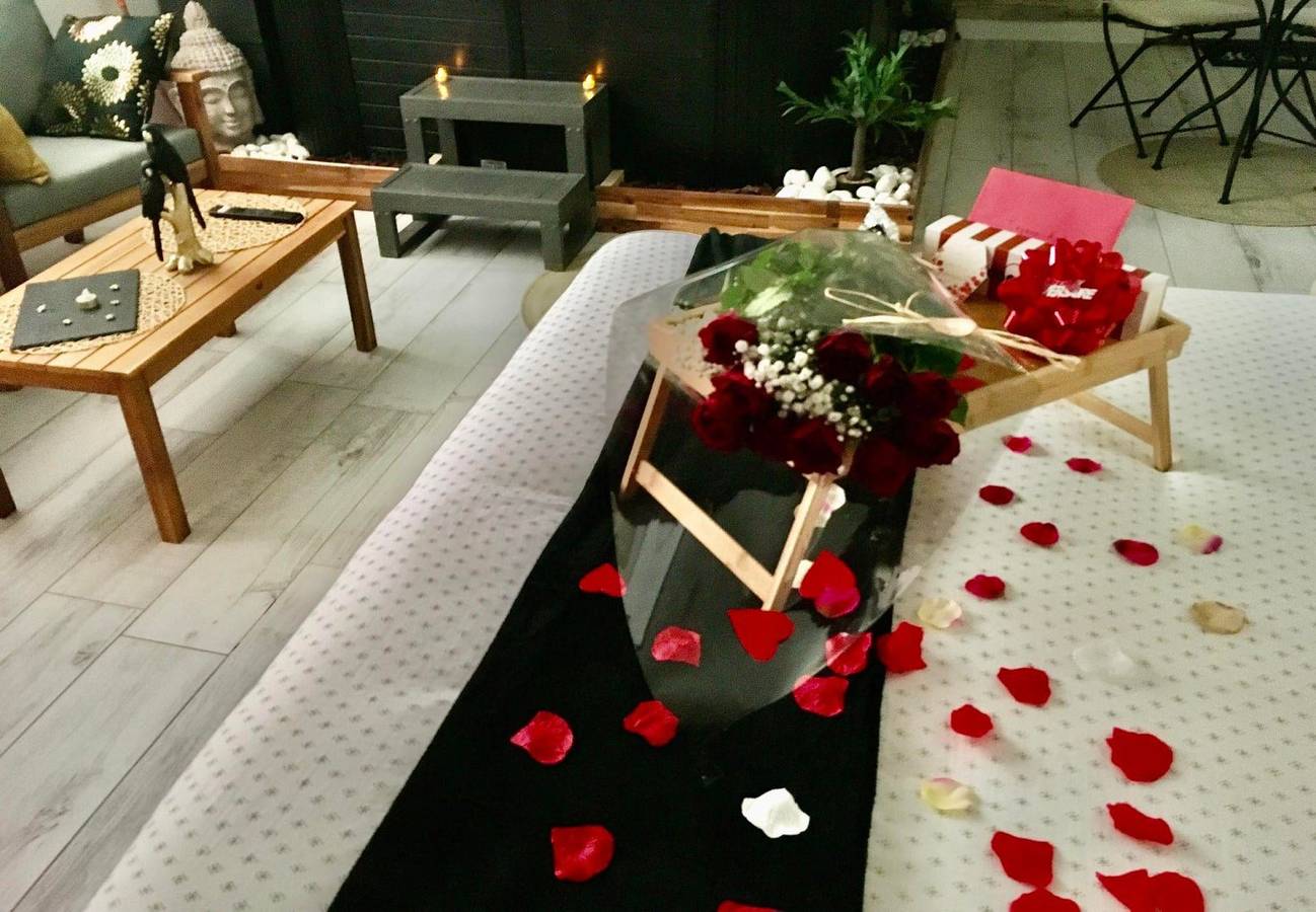 Suite romantique et cosy avec Spa in Le Relecq-Kerhuon, Région de Brest