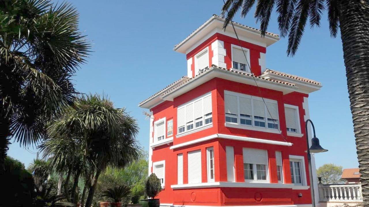 La Torre del Indiano-Villa- in Santander, Kantabryjskie Wybrzeża