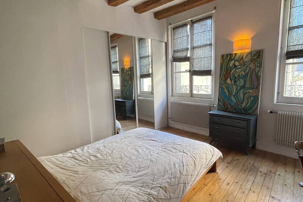 Old town house at the foot of the castle in Azay-le-Rideau, Valle del Loira