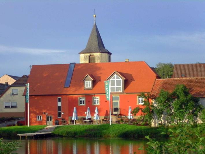 Ganze Ferienwohnung, Ferienwohnung Kanzinger - Ferienwohnung, 73 qm, 1 Schlafzimmer, max. 3 Personen in Iphofen, Fränkisches Weinland