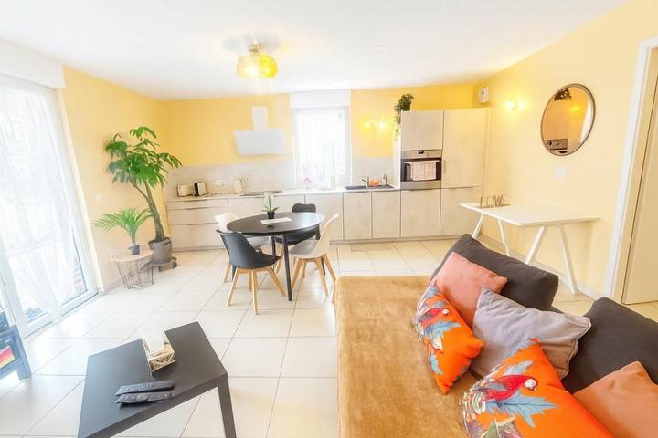 Gîte pour 5 personnes, avec terrasse et jardin à Oberhausbergen