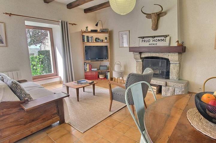 Casa de vacaciones para 2 personas, con terraza y jardín - 1