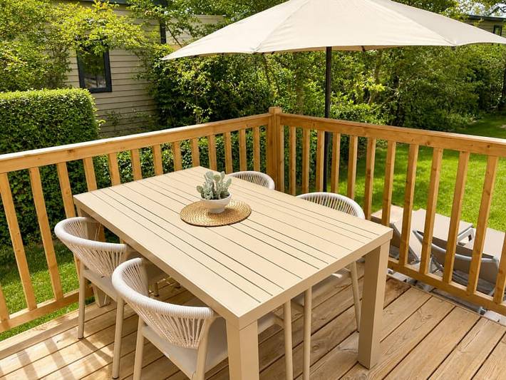 Camping für 2 Personen, mit Terrasse und Seeblick sowie Balkon/Terrasse in Südholland - 2