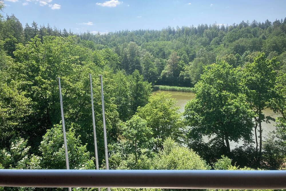 Ganze Wohnung, Immensee I Apartment with lake view surrounded by forest in Ronshausen, Hessisches Bergland