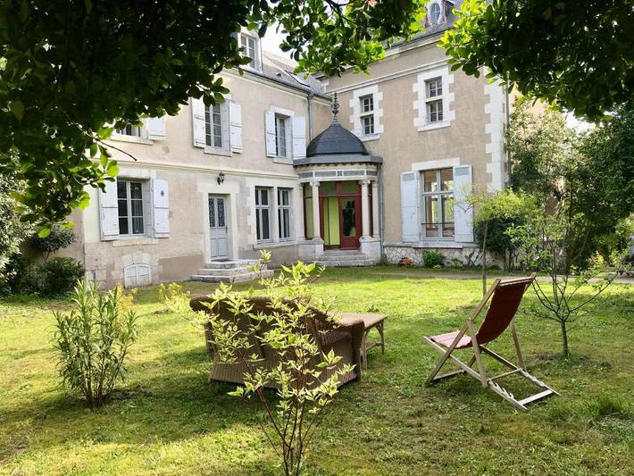 Location de vacances pour 2 personnes, avec Terrasse ainsi que Jardin et Vue à Blois