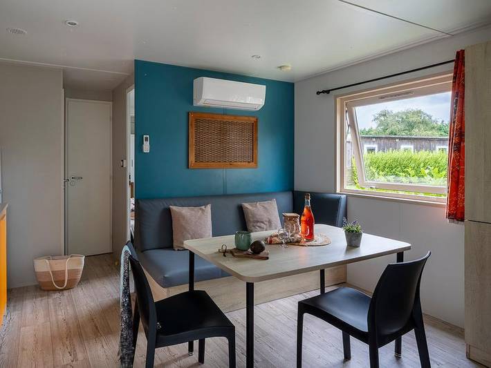 Camping Les Alizés - Mobilheim 4 personen - Premium Exotic 25m² in Lannion, Ceinture Dorée