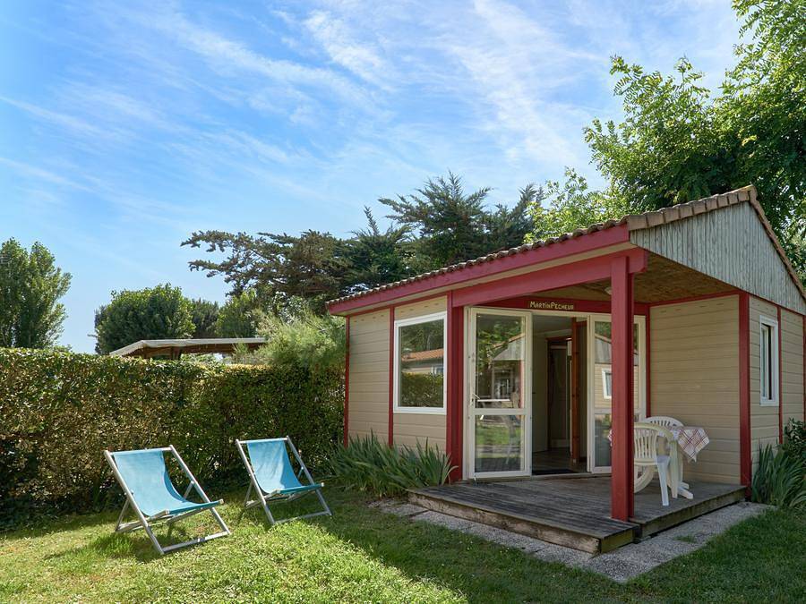 Camping La Brande - Chalet 2 personen - "Flucht" in Le Château-d'Oléron, Côte de Beauté