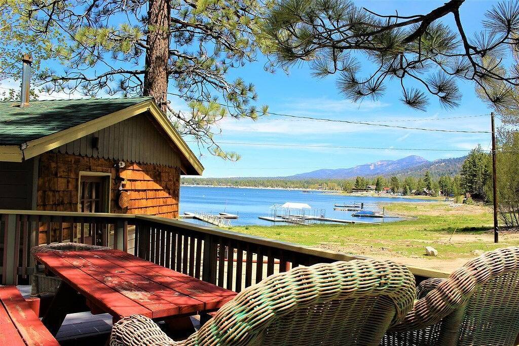 Lonepine Cosy 1 Br Lakeside Resort Kabine w / Ansichten in Big Bear Lake, San Bernardino County