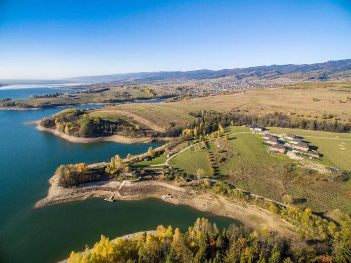 Chalet für 8 Personen, mit Sauna und Seeblick sowie Ausblick und Garten in Polen - 2