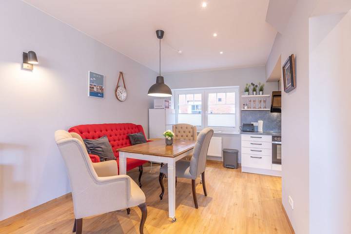 Ferienhaus für 4 Personen, mit Terrasse in Husum Hafen
