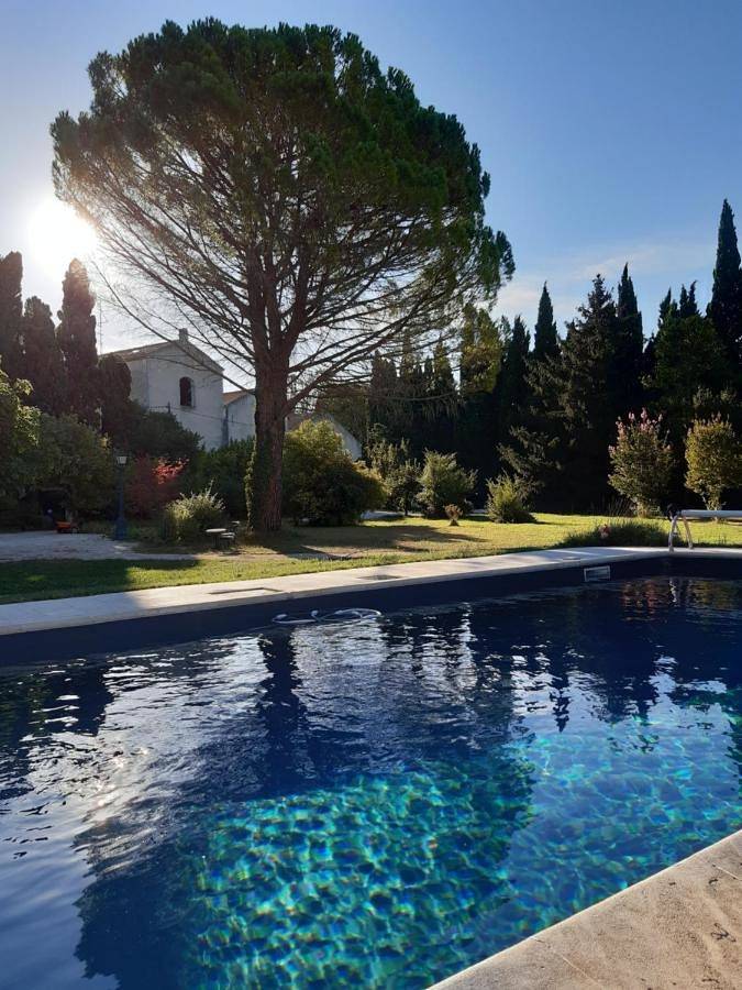 Maison d’hôte pour 3 personnes, avec Terrasse et Jardin ainsi que Piscine et Vue à Saint-Rémy-de-Provence