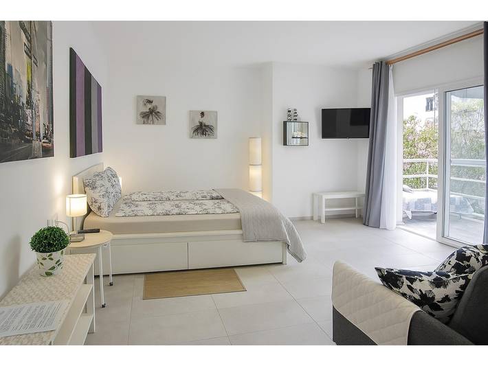 Studio für 2 Personen, mit Balkon/Terrasse und Garten in Puerto de la Cruz