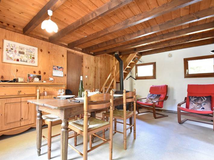Chalet pour 5 personnes, avec Terrasse et Jardin