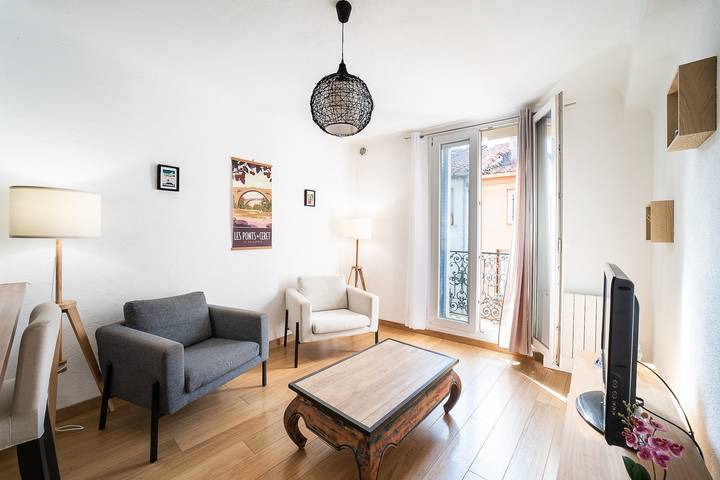 Ferienwohnung für 2 Personen, mit Balkon in Céret
