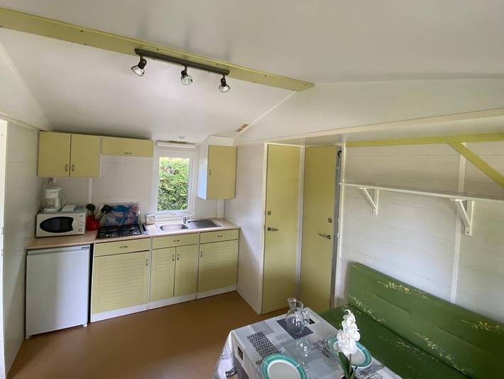 Camping Les 4 Saisons - Mobilheim 4 personen - Erce in Oust, Parc naturel régional des Pyrénées ariégeoises