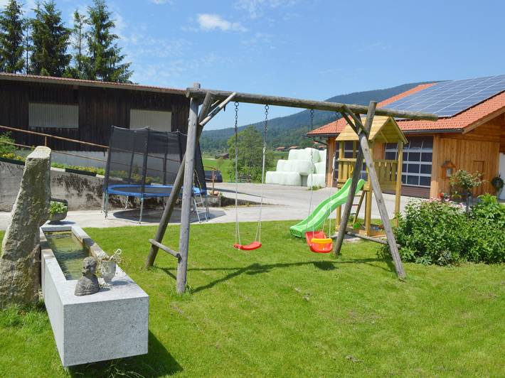Ferienwohnung für 4 Personen, mit Balkon und Terrasse sowie Garten in Inzell - 4