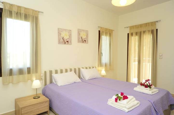 Villa voor 11 personen met terras in Pigianos Kampos, Rethymno en omgeving