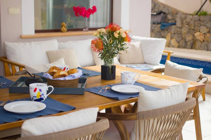 Villa 'Casa Del Puerto' com vista mar, Wi-Fi e ar condicionado in Port de Sóller, Sóller