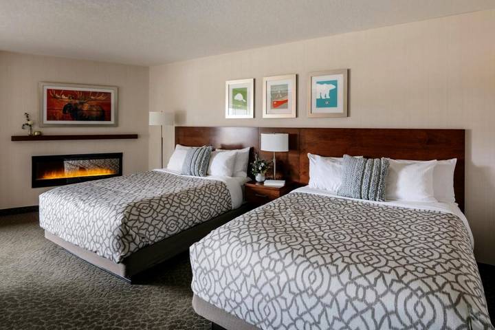 Hôtel pour 4 personnes, avec piscine et jacuzzi dans Jasper - 3