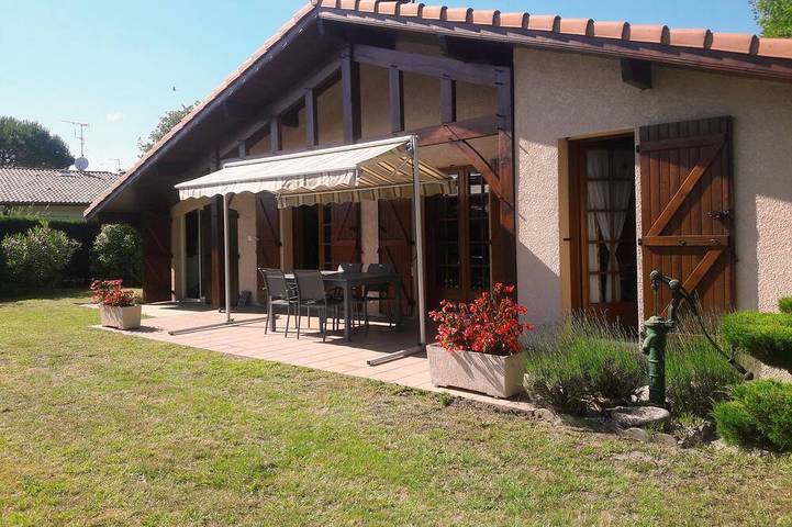 Maison de vacances pour 6 personnes, avec jardin à Vielle-Saint-Girons