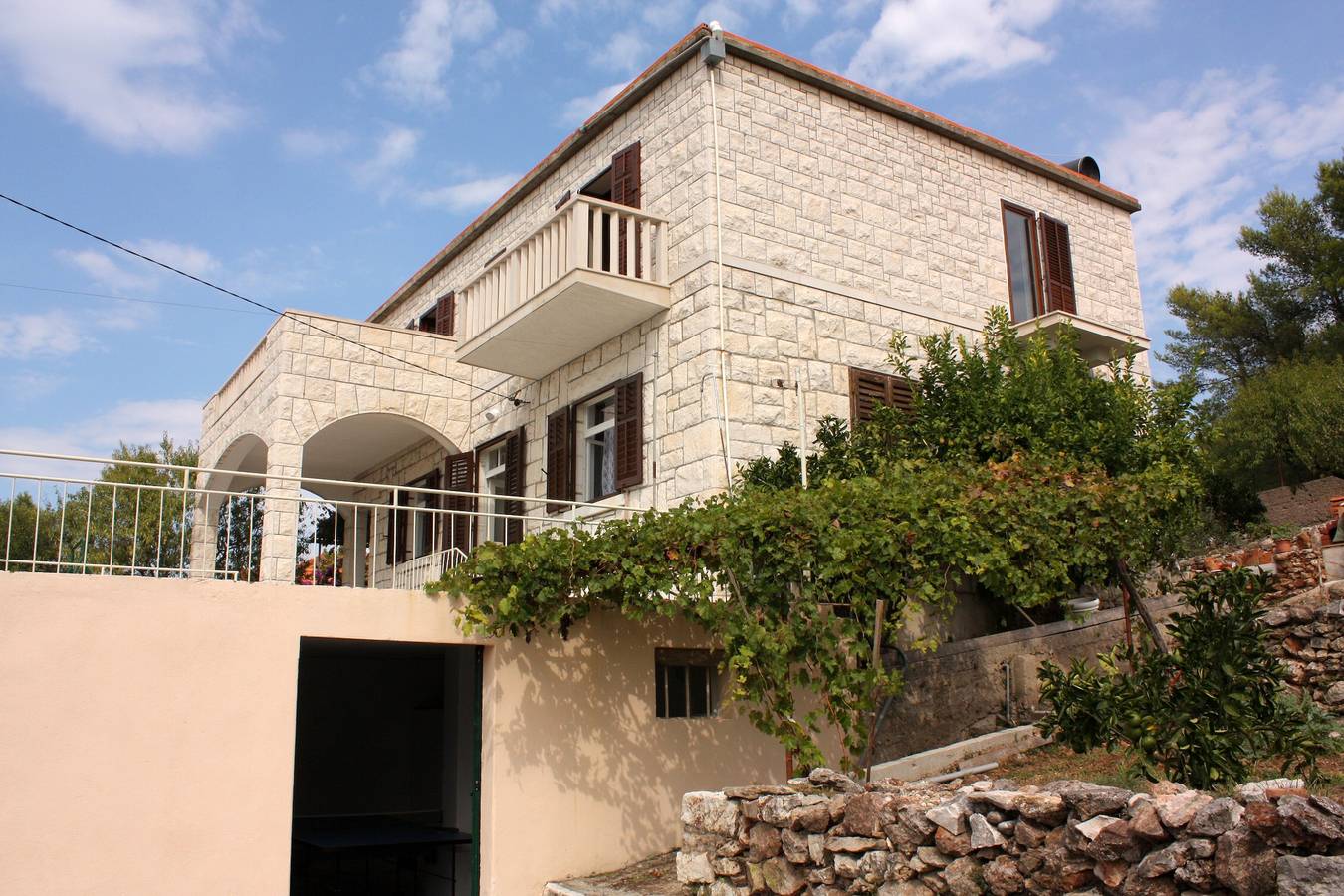 Cały apartament, Trzypokojowy apartament przy plaży Sumartin, Brač A-5771-a in Sumartin, Brac