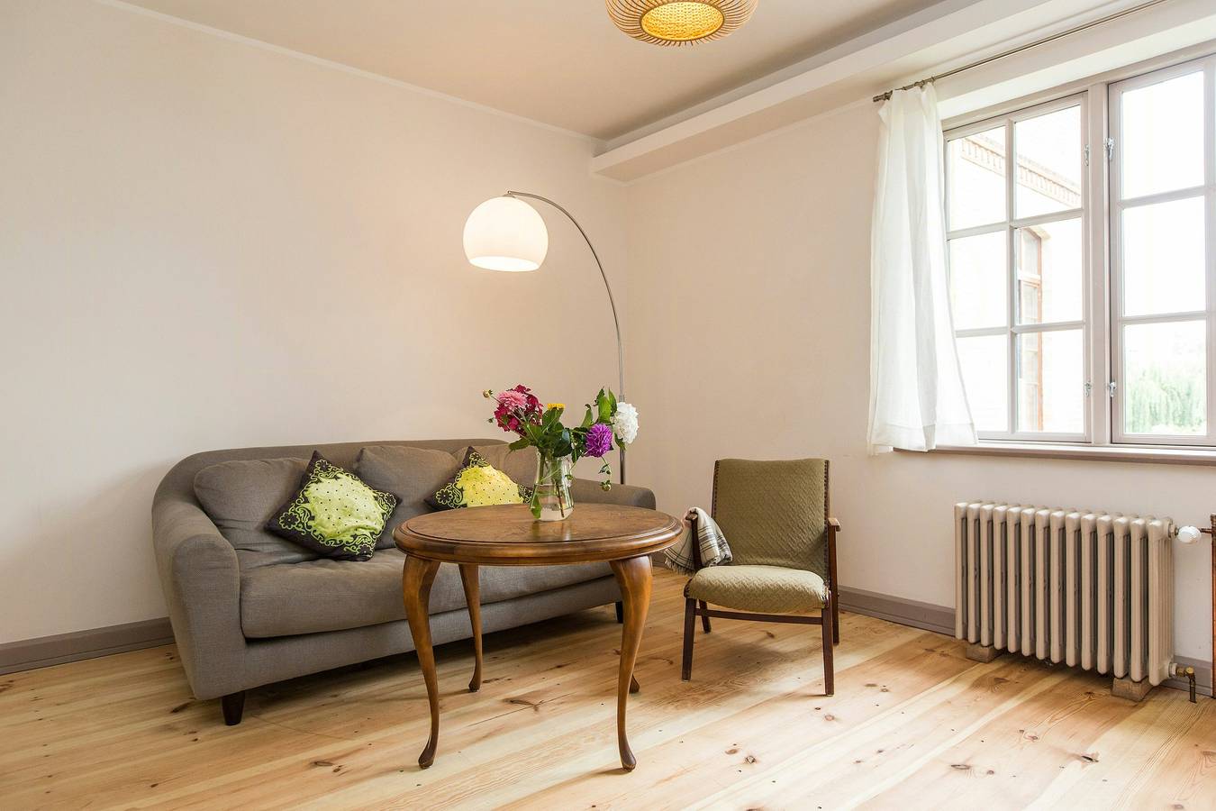 Ganze Wohnung, Ferienapartment mit Sauna und Gartenblick in Fünfseen, Mecklenburgische Seenplatte