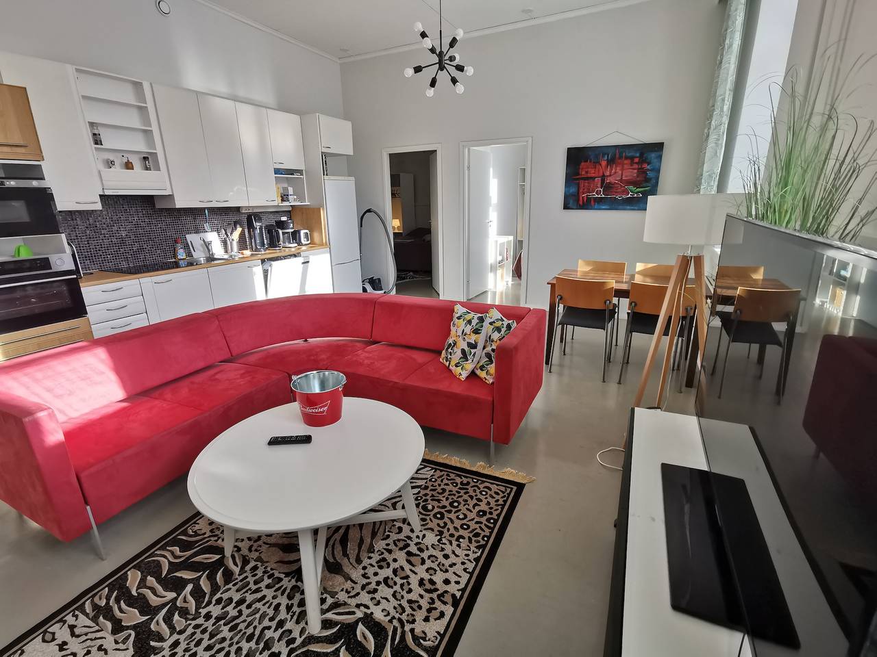 Entire holiday apartment, 2-Bedroom Royal Apartment with Own Sauna in Kotka in Kymenlaakso