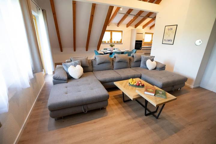 Ferienwohnung für 6 Personen, mit Balkon in Löffingen