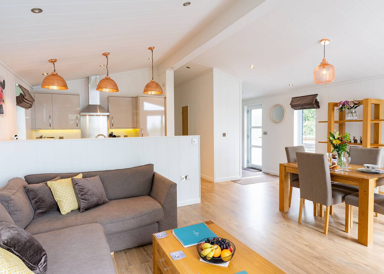 Otters View Lodge in Somerset