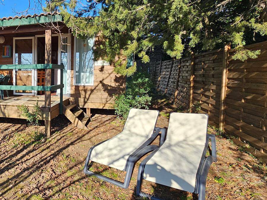 Camping Verdon les Grands Domaines - Chalet 4 personnes - Chalet - 27m² - 2 chambres in Saint-Laurent-du-Verdon, Parc naturel régional du Verdon