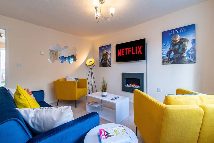 Holiday rental for 6 people, with garden, with pets in Derby