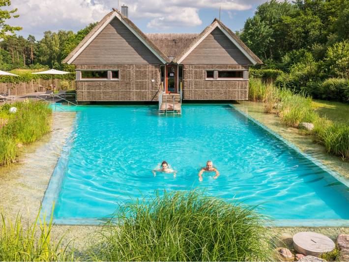 Ferienwohnung für 4 Personen, mit Terrasse und Garten sowie Sauna und Ausblick in Ganzlin - 2