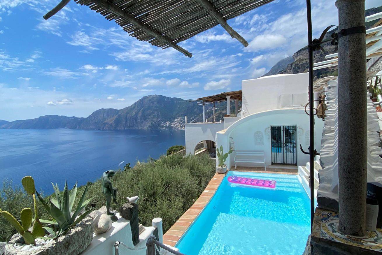 Amalfi Coast Enchanting Villa with terrace, pool and unique view in Vettica Maggiore, Praiano