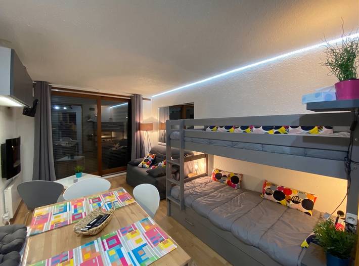 Estudio para 4 personas, con balcón/terraza - 1