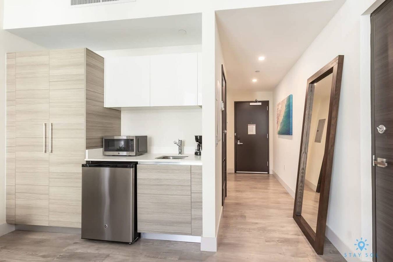 Estudio entero, Estudio para 2 personas con balcón in Hollywood Beach (FL), Hollywood (Florida)