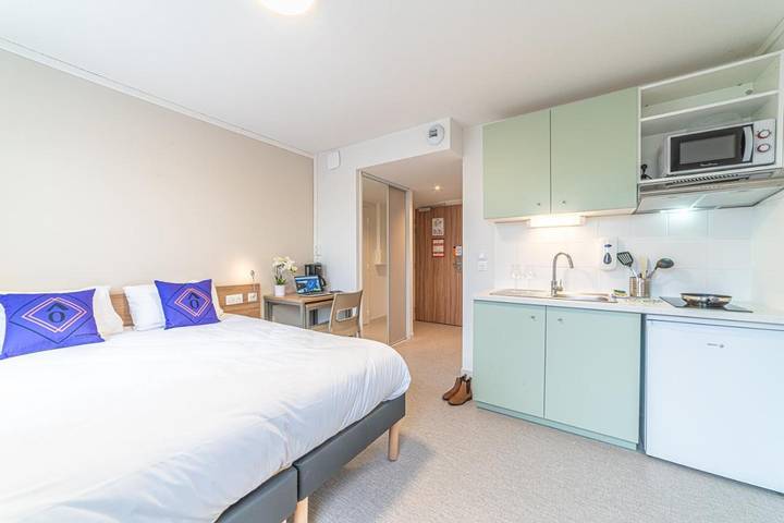 Appart’hôtel pour 2 personnes, avec jardin