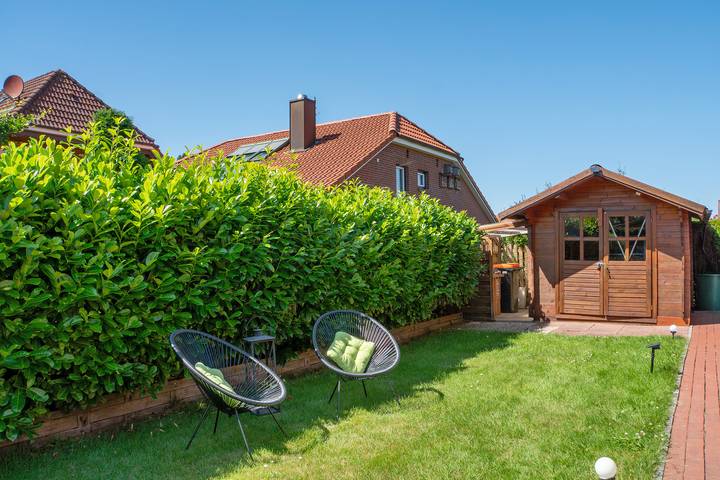 Ferienhaus für 6 Personen, mit Garten in Landkreis Wittmund