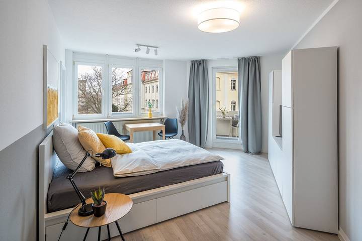 Ferienwohnung für 2 Personen, mit Balkon in Sächsisches Elbland