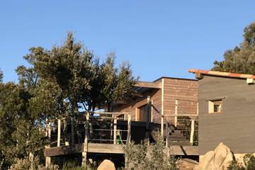 Gîte pour 2 personnes, avec piscine et terrasse à Pietrosella